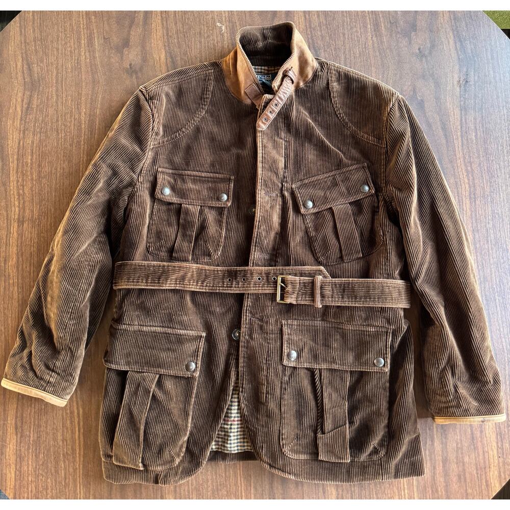 Corduroy Polo Utility Jacket